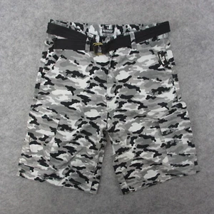 Revolution Cargo Shorts Men's 32 Light Wash Camo Cargo Shorts - Picture 1 of 11