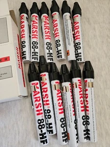¡NUEVO! Marcadores de válvula de control de punta de prensa MARSH 88-HF (caja de 12). Tinta de pintura - Imagen 1 de 5