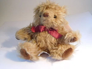 ++ RUSS Teddy Baby Gregory Langhaar-Bärchen sitzend ca. 13cm NEU - Picture 1 of 5