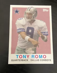 2008 Topps Turn Back the Clock Tony Romo #4 Dallas Cowboys Insert - Bild 1 von 2