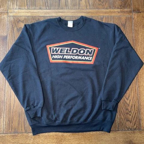Weldon Motorsport Black Sweatshirt Size XL Racing High Performance New Cover