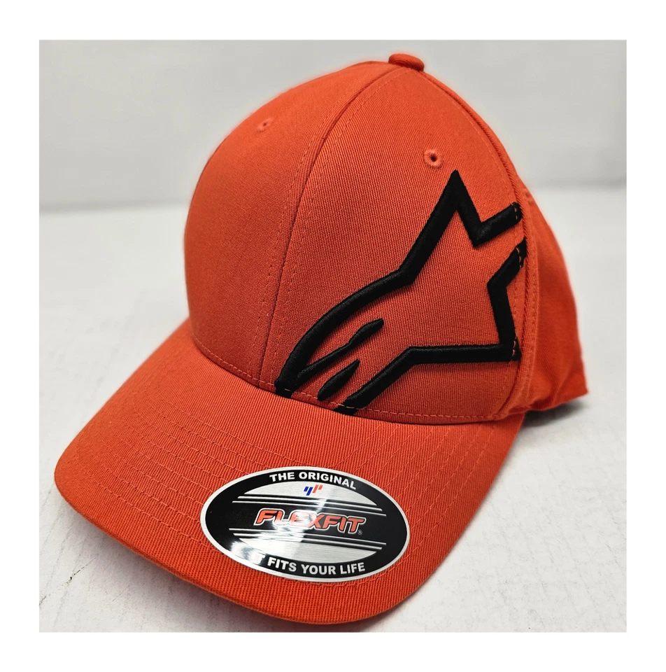 Gorra Alpine Stars Corp Snap 2 pequeña mediana roja negra Foto 1 de 1