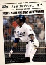 2008 Topps Updates & Highlights Year in Review #YR136 Mike Cameron Padres