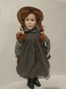 1989 Yvonne Richardson Anne von Green Gables Puppe wartet am Bahnhof Irwin 18 Zoll - Bild 1 von 8