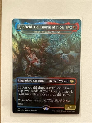 Renfield, Delusional Minion-Eruth, Tormented Prophet Innistrad: Crimson Vow Foil - Image 1 of 2