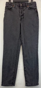 H&M & Denim Jeans - Womerns Size 6 - Dark Gray - Mom Jeans - Button Fly (3822) - Picture 1 of 19