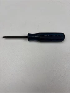 Vintage Cornwell Tools USA TD-25 T25 TORX Screwdriver Hard Blue plastic Handle - Picture 1 of 3