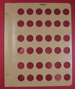DANSCO ALBUM CENTS BLANK PAGE *NEW* - Picture 1 of 1