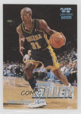 Fleer Tiffany Reggie Miller 1997-98 #231 Salón de la fama Foto 1 de 2