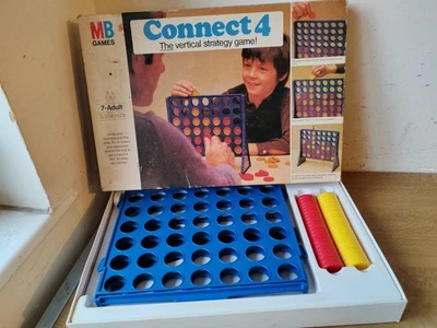Connect 4 MB Games Original 1976 Edition Vintage Complete Boxed four in a row - Image 1 of 4
