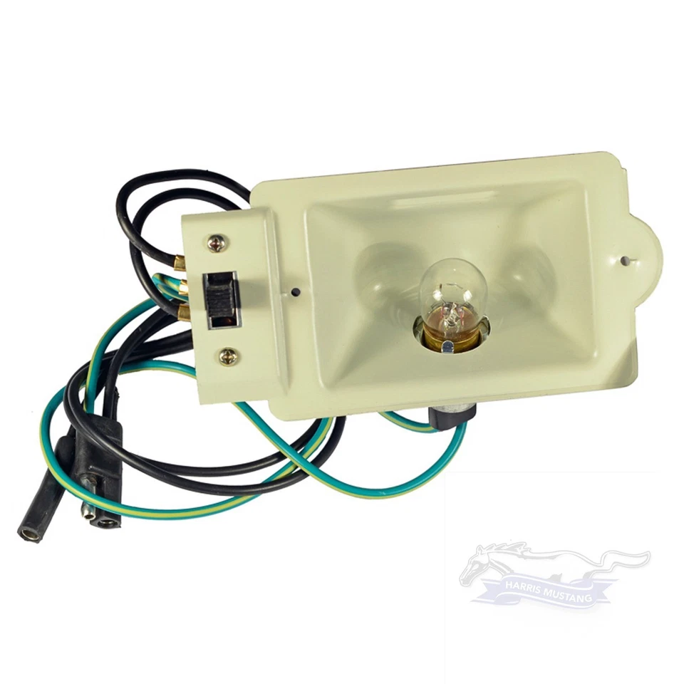 1969 1970 Mustang Map Light Assembly Deluxe Interior, Mach 1, Grande C9ZZ-13786B Foto 1 de 1