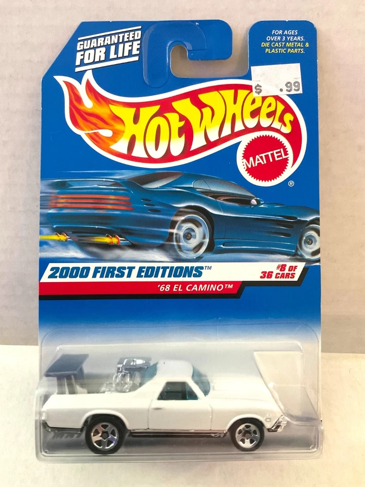 Hot Wheels 1968 Chevy El Camino 2000 First Editions #8 of 36 a