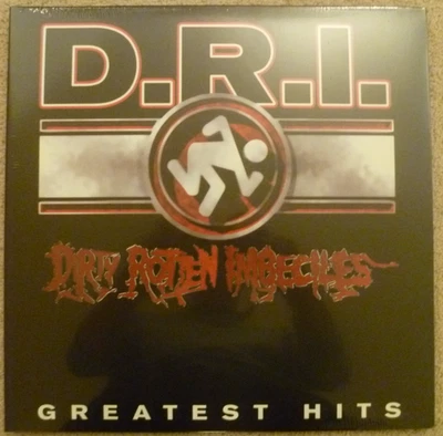 Dirty Rotten Imbeciles Greatest Hits 2024 LP On Clear Vinyl   MINT/ SEALED - Image 1 of 2