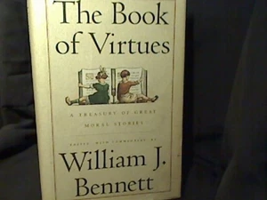 The Book of Virtues : Moral Stories Edited by William J. Bennett 1993 Hardcover - Picture 1 of 2