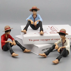 Anime One Piece Luffy Car Figurines Home Ornament Collection Toys Gifts No-Box - Picture 1 of 11