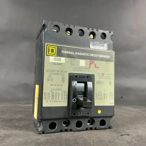 SQUARE D FAL34100 THERMAL MAGNETIC CIRCUIT BREAKER ($100 OBO) - Picture 1 of 5