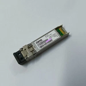 ciena XCVR-T80W02 A SFP+ 10G Tunable 80km SMF LC OPT-ISC C Band module. - Picture 1 of 3