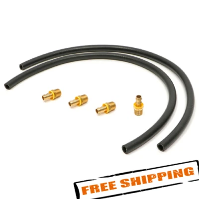 Trans-Dapt 1047 36 in Oil Filter Relocation Bracket Hose Kit - Image 1 of 2