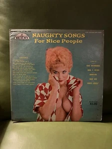 V/A - Naughty Songs For Nice People LP Vinyl Beacon Records - Cheesecake VG - Imagen 1 de 3