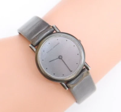 Georg Jensen ladies watch on original leather strap - pre-owned - Image 1 of 4