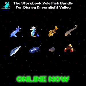 🐟 The Storybook Vale Fish Bundle for Disney Dreamlight Valley ❇️ ONLINE ❇️ 🐟 - Picture 1 of 2