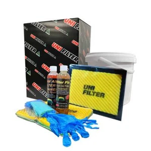 UniFilter Air Filter Combo Kit for Toyota Landcruiser 4.5L 200 Series TD 2007-on - Picture 1 of 4