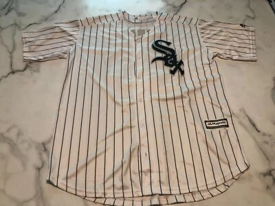 Camiseta Chicago White Sox MLB Jose Abreu bandeira americana EUA tamanho grande majestosa - Imagem 1 de 4
