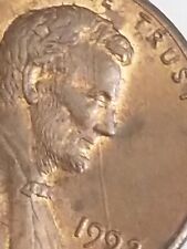 1992 D Lincoln Memorial Penny"SPEARD LINCOLN. 