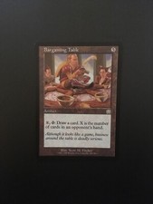 Magic The Gathering MTG - Mercadian Masques - Bargaining Table