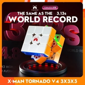 X-Man Tornado v4 Magnetic Speed Cube Pioneer Flagship - Picture 1 of 7