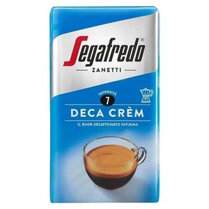Segafredo Deca Crem Decaffeinated Ground Coffee - 12 Packs of 250g - Picture 1 of 4