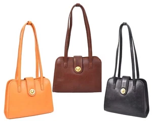 Ladies Real leather Small Size Tote Bag Fashion Handbag HLG331 - Picture 1 of 22