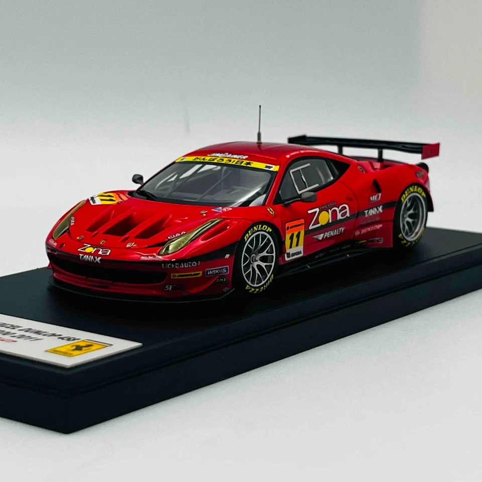 EBBRO 44678 JIMGAINER DIXCEL DUNL OP 458 1/43 SUPER GT300 2011 FERRARI 458 GT2 Foto 1 de 4