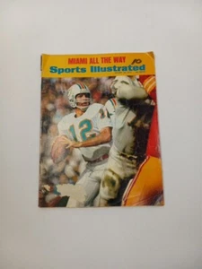 1/73 NO LABEL Sports Illustrated Bob Griese Miami Dolphins Super Bowl EX-NM - Picture 1 of 8