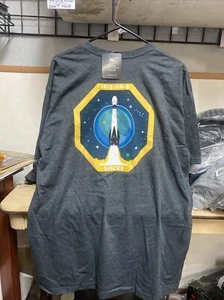 SpaceX Elon Musk Iridium-8 Vandenberg Authentic SpaceX Shirt 2XL - Picture 1 of 7