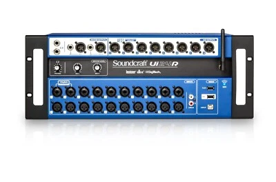 Soundcraft Ui-24R, 24ch Digital Mixer/USB Multitrak Recorder w/ Wireless control - Image 1 of 4