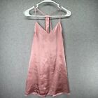 Target gilligan and O’Malley pink satin slip nightgown woman size large
