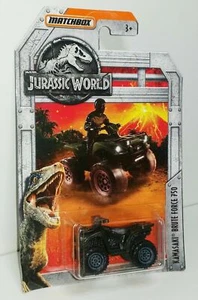 KAWASAKI BRUTE FORCE 750 Jurassic Park World OFFICIAL Matchbox QUAD BIKE FMX13 - Picture 1 of 16