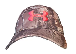 Women's Under Armour Snap Back Baseball Cap Hat Camo Camoflage Embroidered - Picture 1 of 8