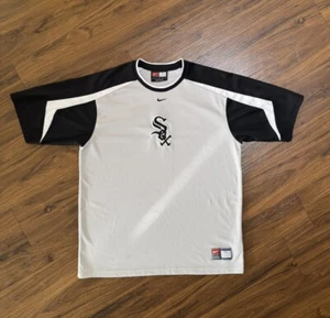 Vintage Chicago White Sox Nike Center Swoosh Shirt Large Men’s - Picture 1 of 7