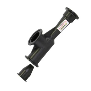 2 Stück - Banjo 2" Flansch Verteiler Poly Venturi Induktivität 1-1/2" Port Enden - Bild 1 von 1