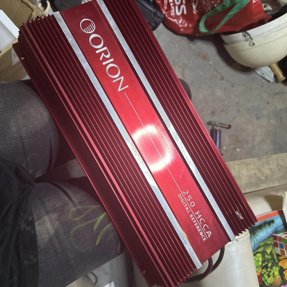 Винтажный Orion HCCA 250 Высокоточный Конкурентный Усилитель с X-over OG Cheater Amp - Изображение 1 из 3