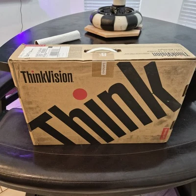 Lenovo ThinkVision P24H-2L 23.8" Flat Panel Monitor New Never Opened! - Image 1 of 3