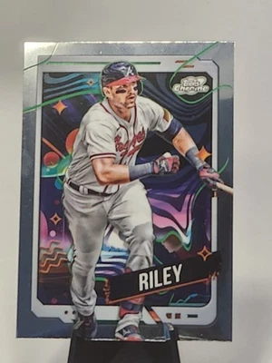 2024 Topps Cosmic Chrome - Austin Riley #84 Atlanta Braves  - Image 1 of 2