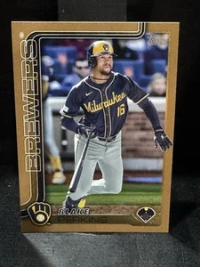 2025 Topps Serie 1 Blake Perkins #47 Oro 1515/2025 Milwaukee Brewers - Imagen 1 de 2
