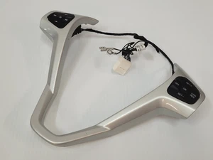 Ford Fiesta WS WT Steering Wheel Trim Button Switch Set Silver 08 - 13 - Bild 1 von 8