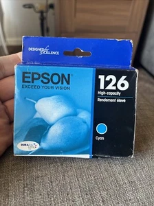 Epson 126 Cyan Ink Cartridge (EXPIRED) Exp:07/2023 - Picture 1 of 2