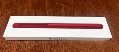 Genuine OEM Apple Pencil Case Holder Cover - Red Leather (Product) MR552ZM/A - Image 1 of 2