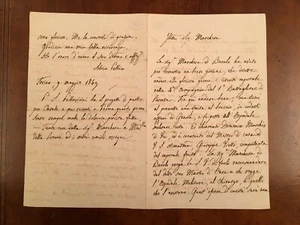 Lettera autografa di Silvio Pellico - Picture 1 of 1