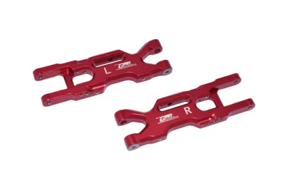 TEAM LOSI MINI-T 2.0 GPM REAR RED ALUMINUM ARMS LM056-R - Image 1 of 2